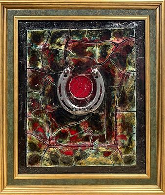 [Неповторима] "Символ". Александр Черный. Размеры: 45 х 36 см. 
Александр Черный: "В рамках 