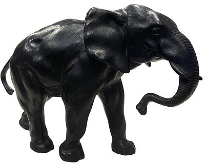Статуэтка "Слон". Чугун, литье, покраска. 
Высота - 14 см. Длина - 23 см. 
Состояние: следы 