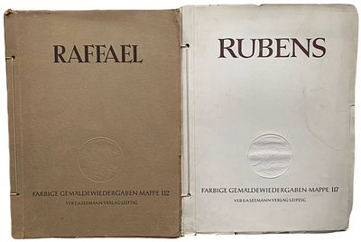 [На немец. яз.] Два альбома из серии Farbige Gem&auml;ldewiedergaben: Raffael, Rubens/ Цветные 
