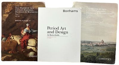 [Каталог] Лот из 3-х каталогов. Bonhams и Christie’s. 2011-2014 года. 1. Период Art and Design 