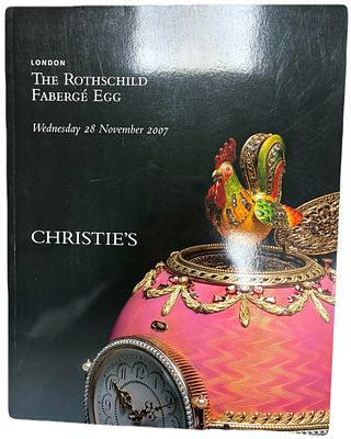 [Каталог] Christie’s. Яйцо Фаберже, принадлежавшее семье Ротшильдом. 28 ноября 2007 года. . Chris 