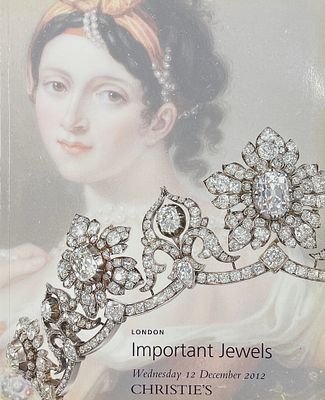 Каталог аукциона Christie’s "Ювелирные изделия". Лондон, 12 декабря 2012 год. 
Состояние: следы 