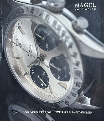 Каталог аукционного дома Nagel "Люксовые наручные часы". 11 октября 2017 год. 
Состояние: следы 