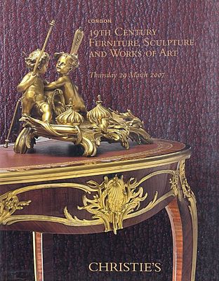 Каталог аукциона Christie’s "19 век. Мебель, скульптуры и произведения искусства". Лондон, 29 