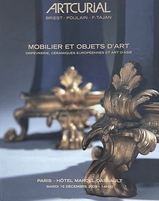 Каталог аукционного дома Artcurial "Мебель и предметы искусства". 15 декабря 2009 год. 