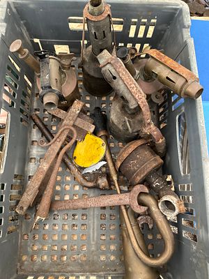 Vintage blow lamp collection