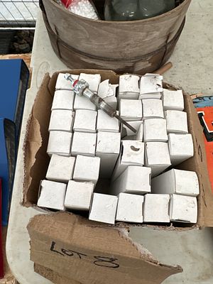 Glow plugs, vintage tractor