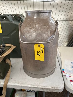 A milk churn