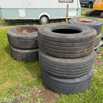 3 x single tyres