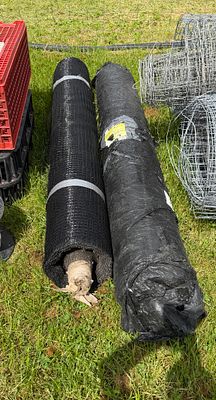 Plastic deer fencing 2 x rolls