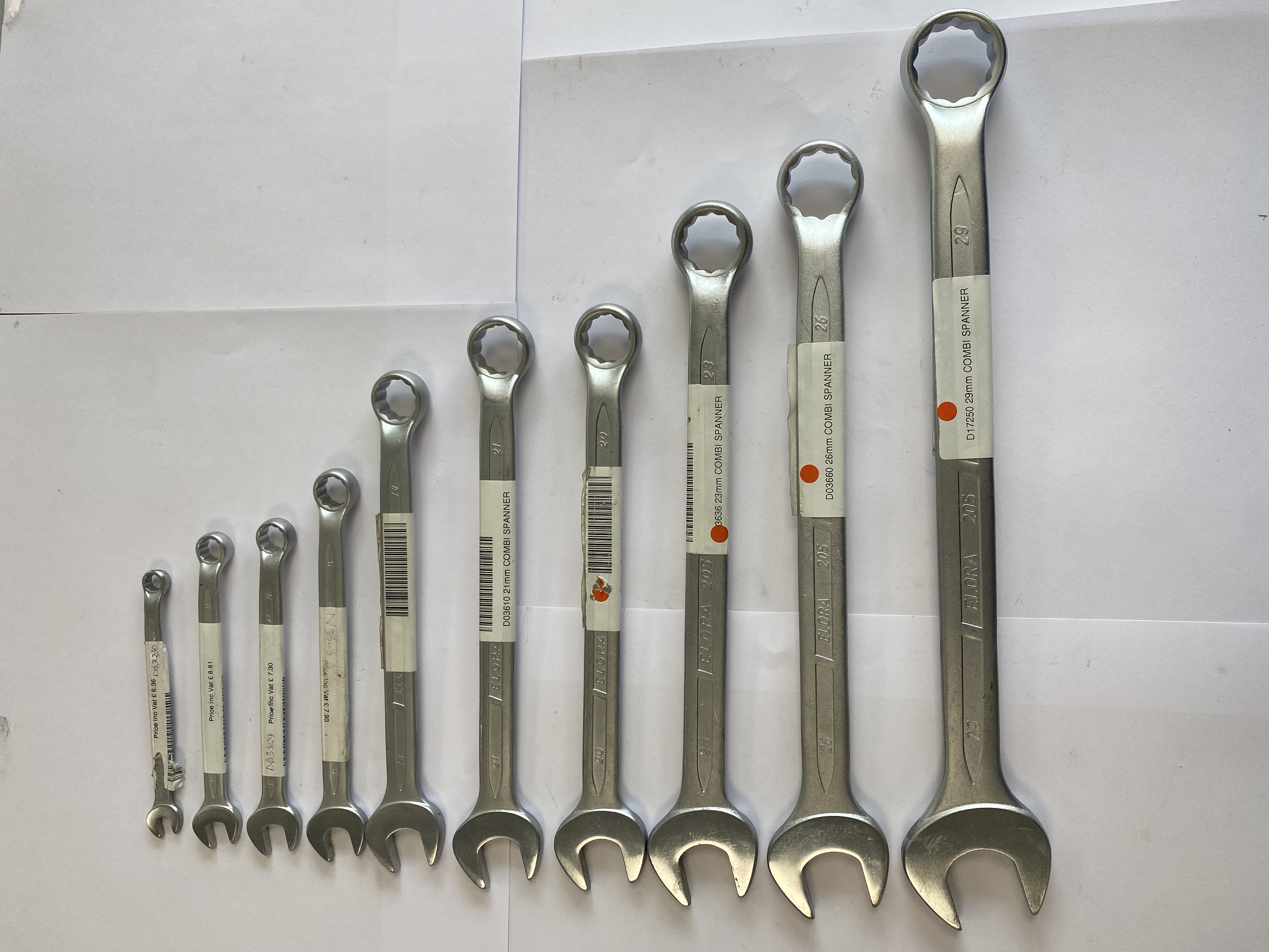 * Ten Elora No. 205 Metric Combination Wrenches