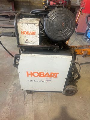 *. Hobart beta MiG welder 4000