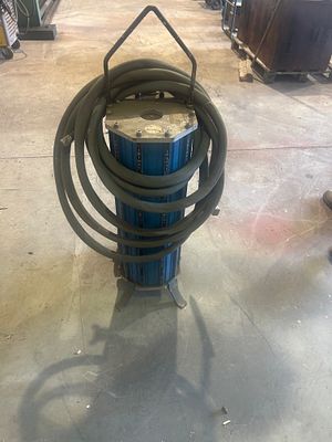 *. Sand blaster. Needs a new connection hose.