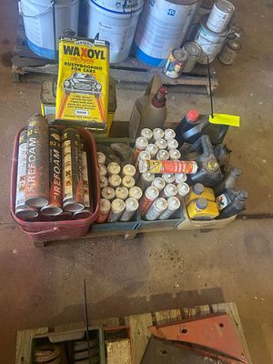 *. Pallet of silicone and waxoyl