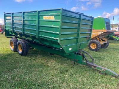 *. A Fraser 115 grain cart with silage sides.