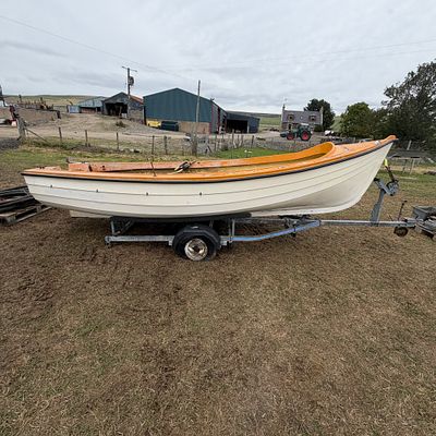 *. A row boat