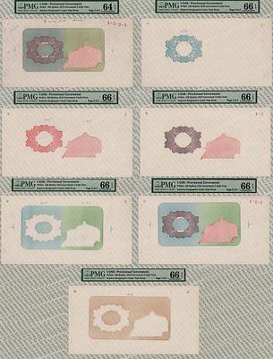 Проба цвета Сибирь	250 рублей	1919 год. Государственные кредитные билеты. Образца 1919 г. 