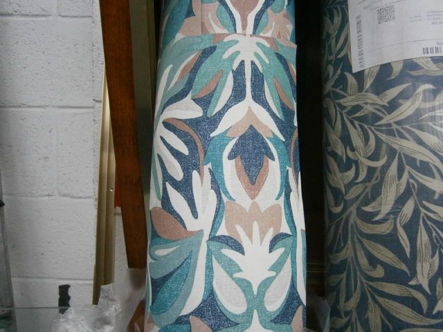 Roll of blackout patterned material