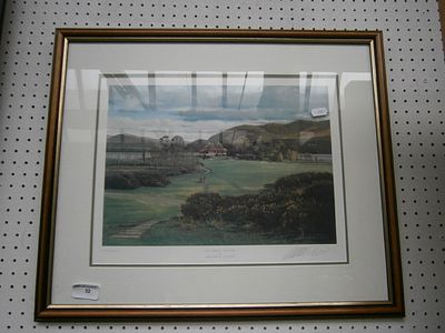Graeme. W. Baxter limited edition golfing print, Killarney. Ireland