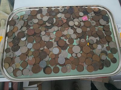Large quantity of 20thC coins