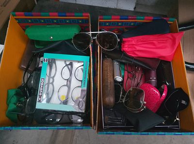 Two boxes of spectacles