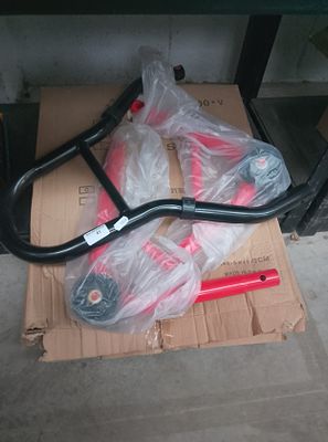 Boxed metal trolley/support