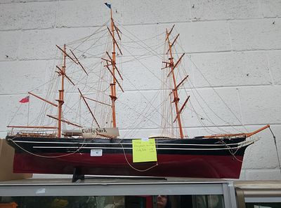Large model of the Cutty Sark