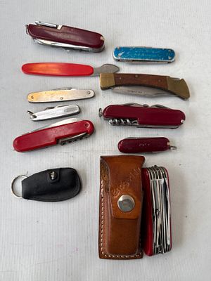 Collection of penknives