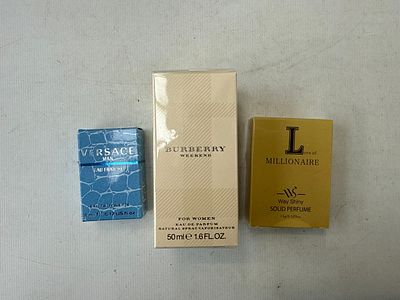Three assorted fragrances