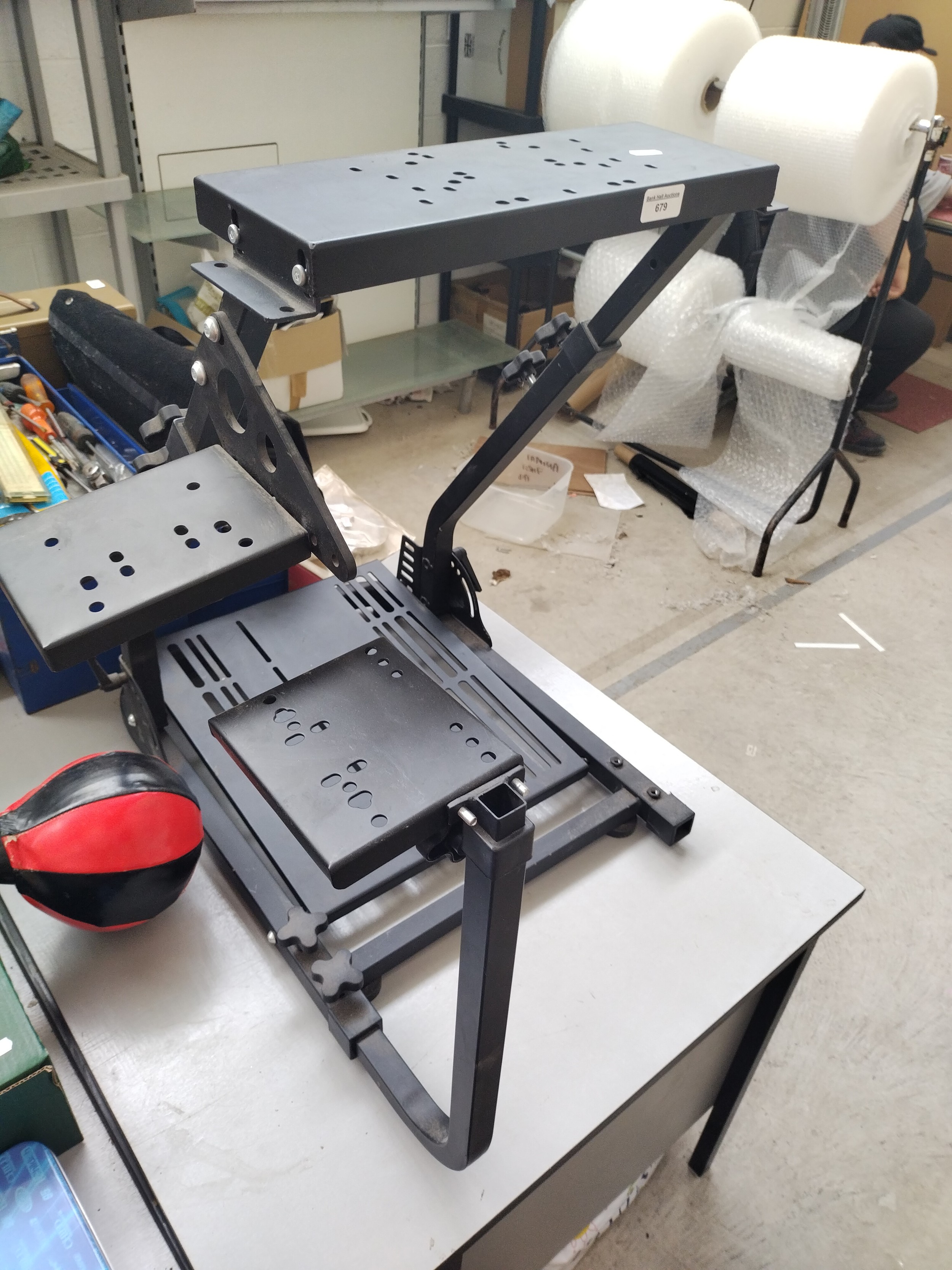 Metal Gaming racing steering wheel stand