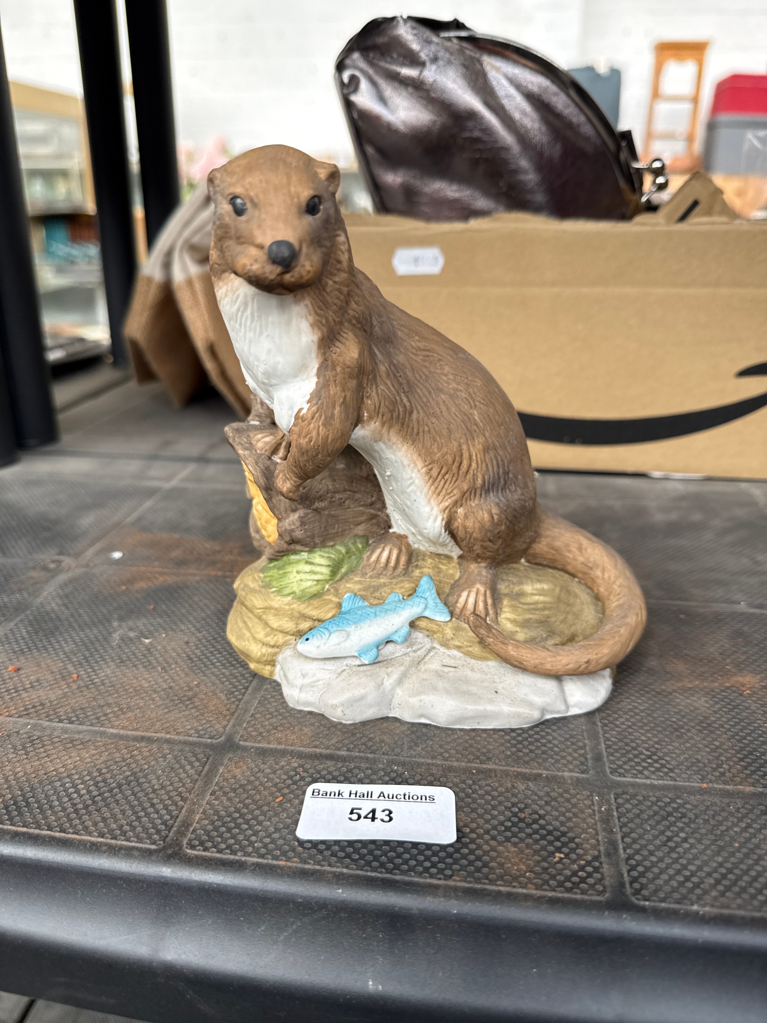 Otter ornament