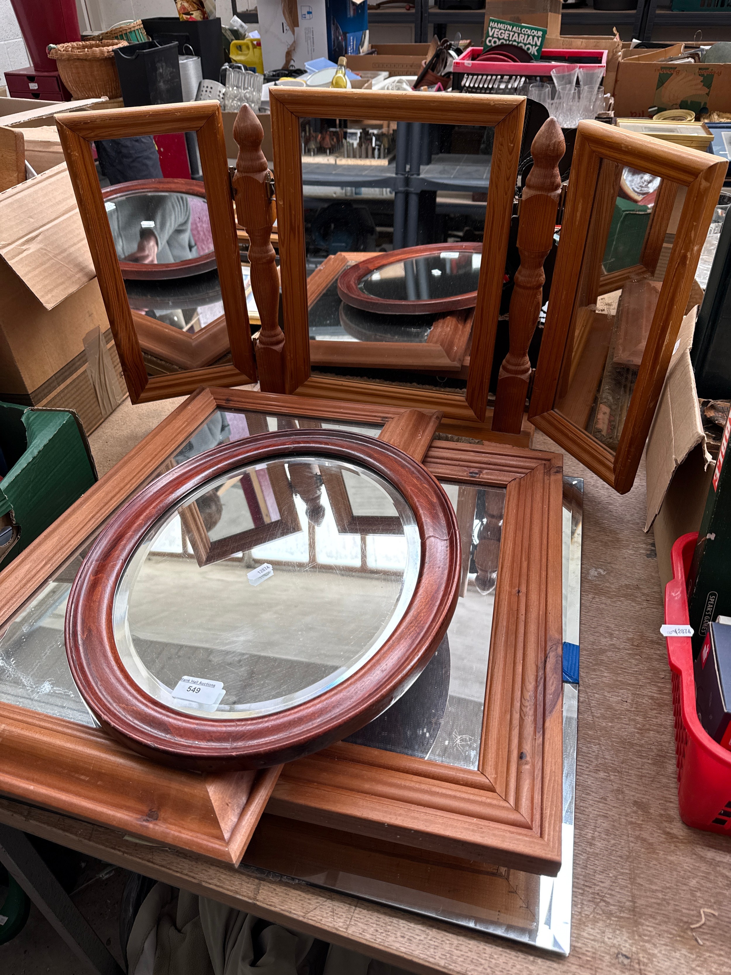 Selection of mirrors