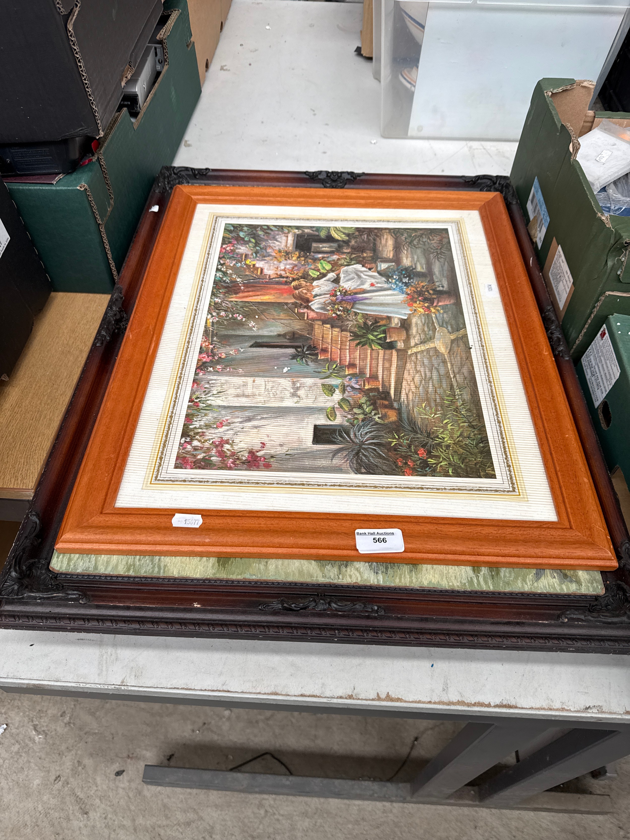 Three assorted artworks