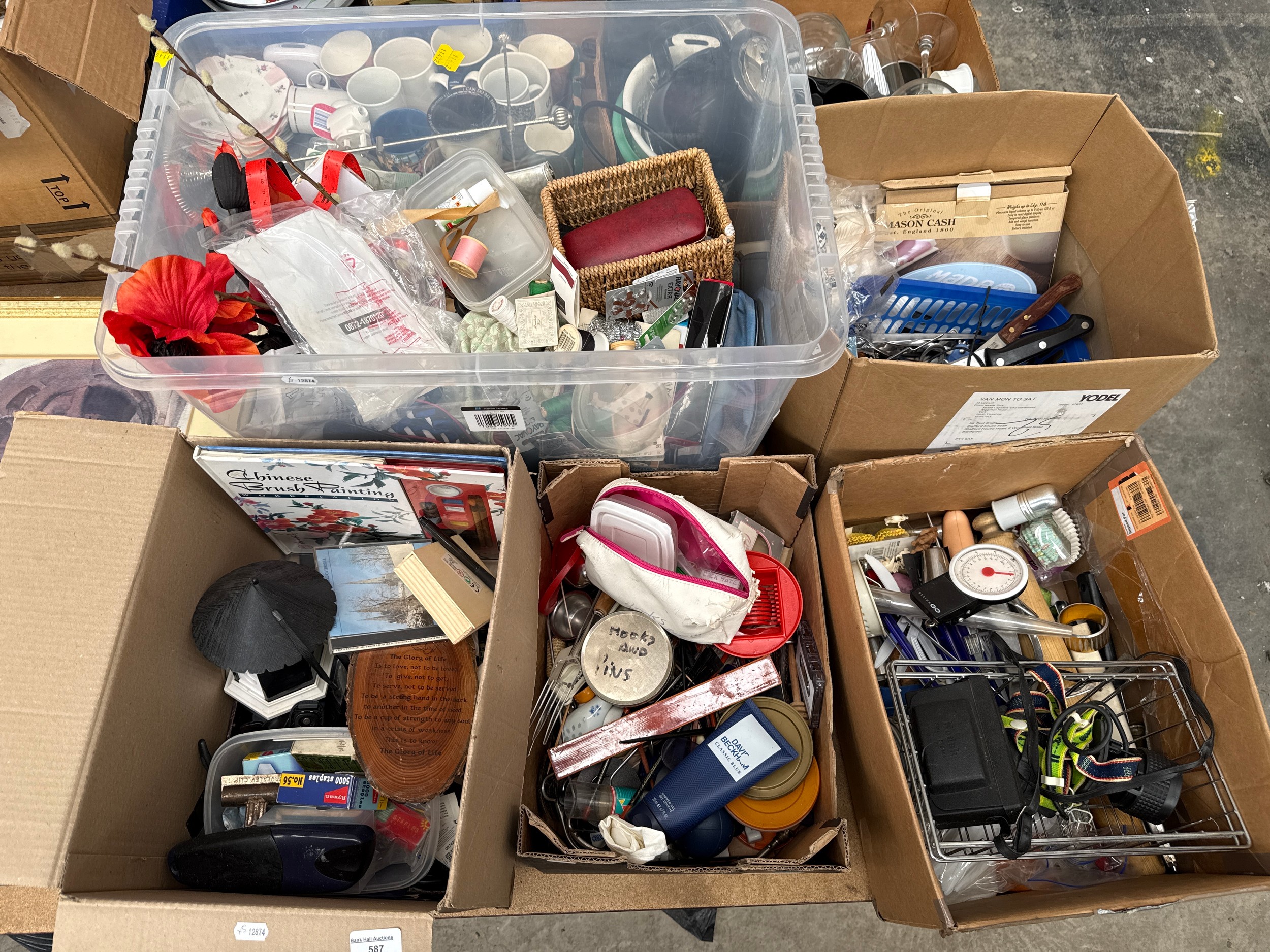 Five boxes of Misc