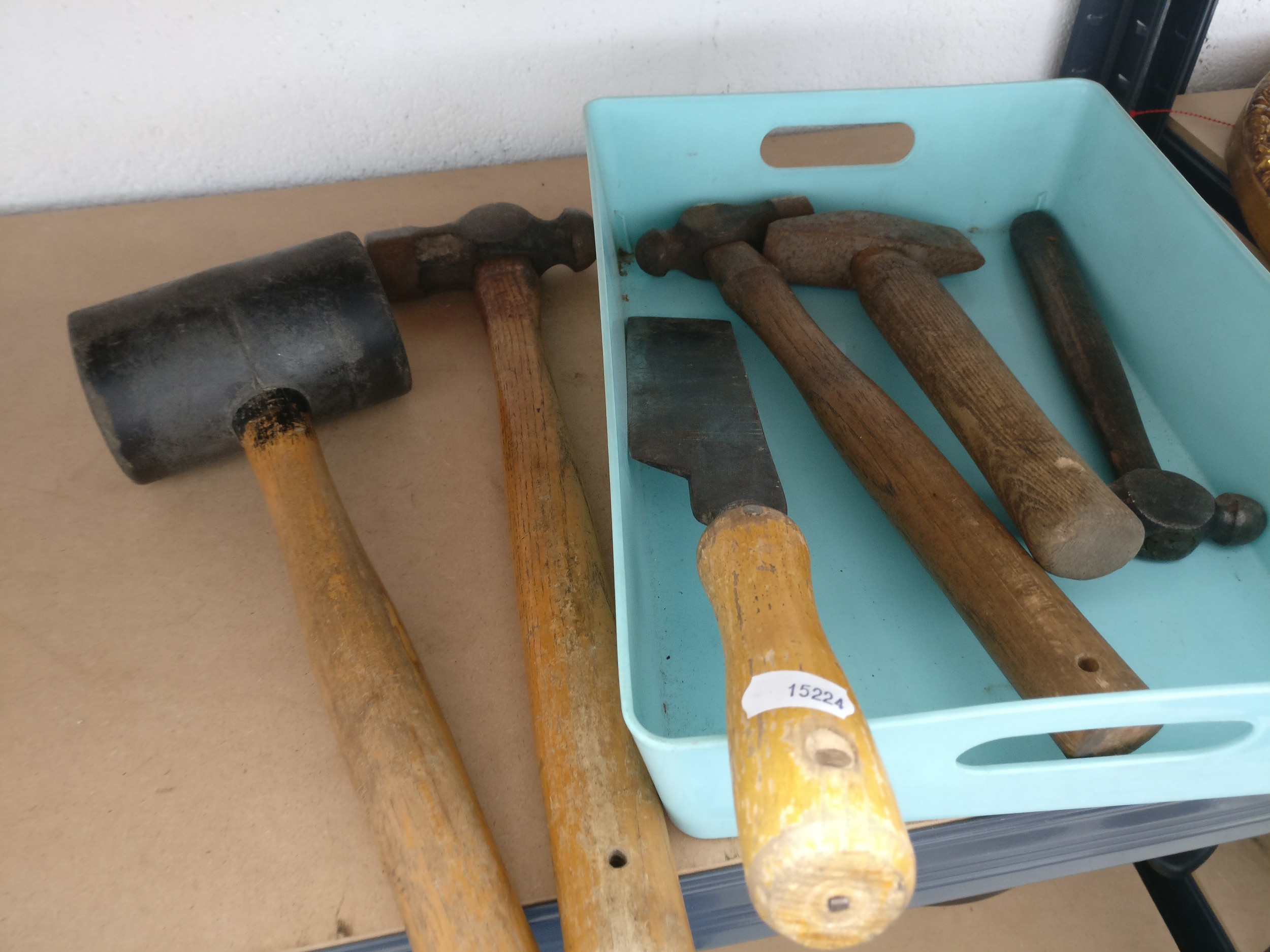 Box of hammers