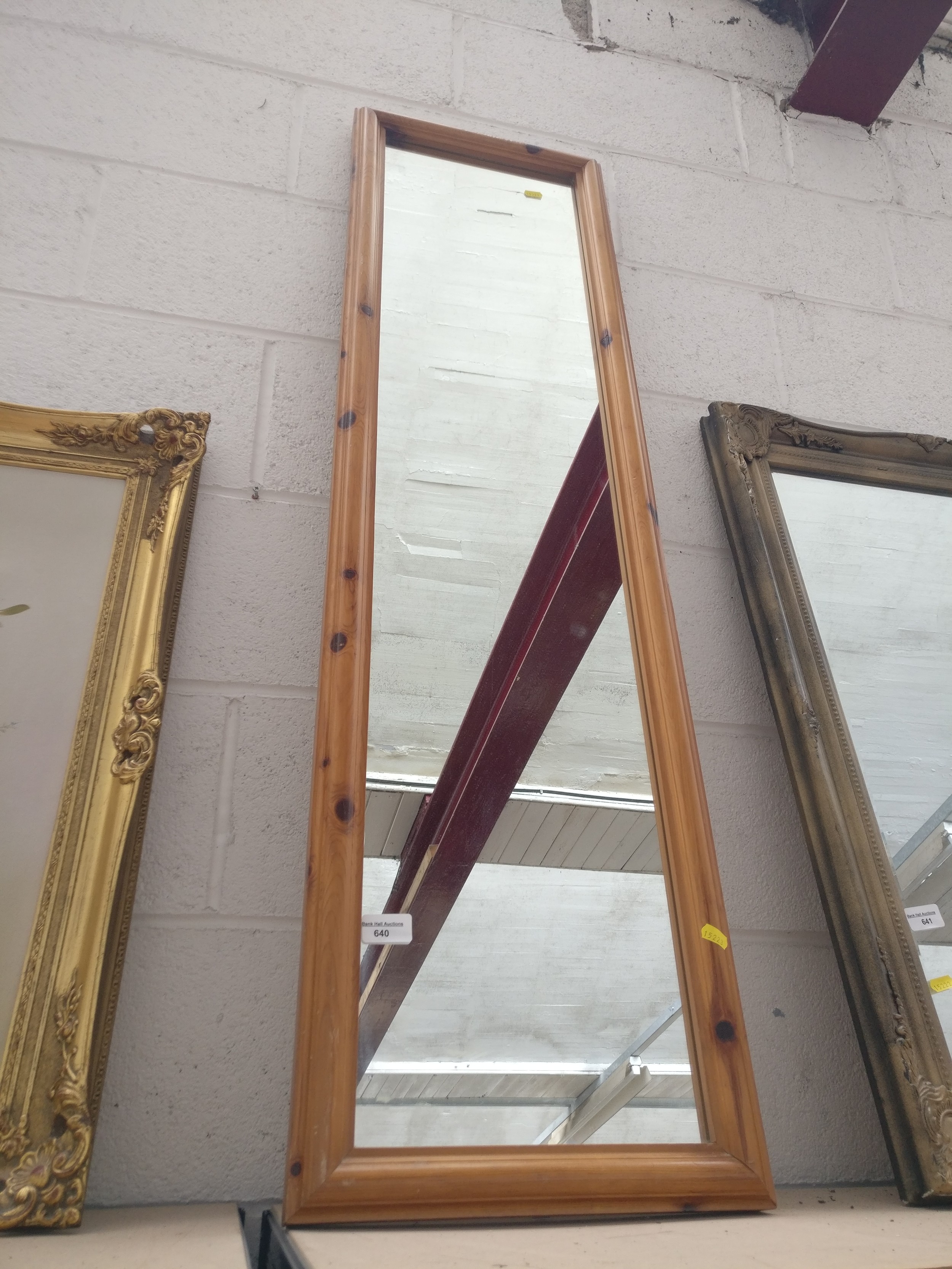 Tall pine mirror