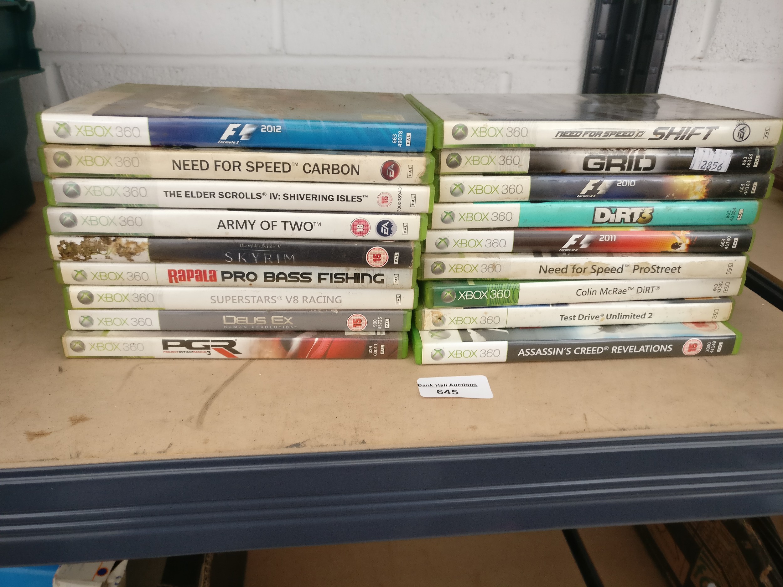18 Xbox 360 games