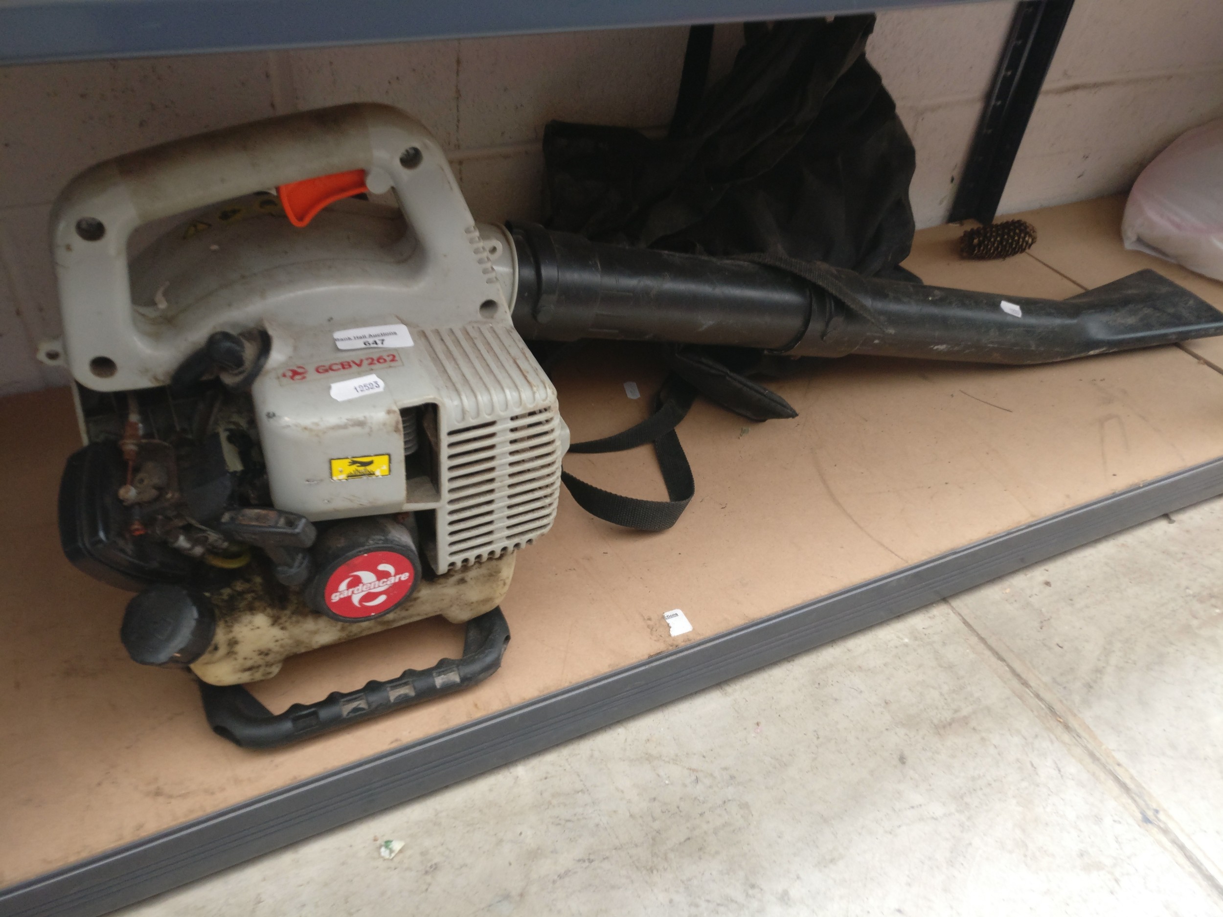 Garden Care petrol garden vac/blower