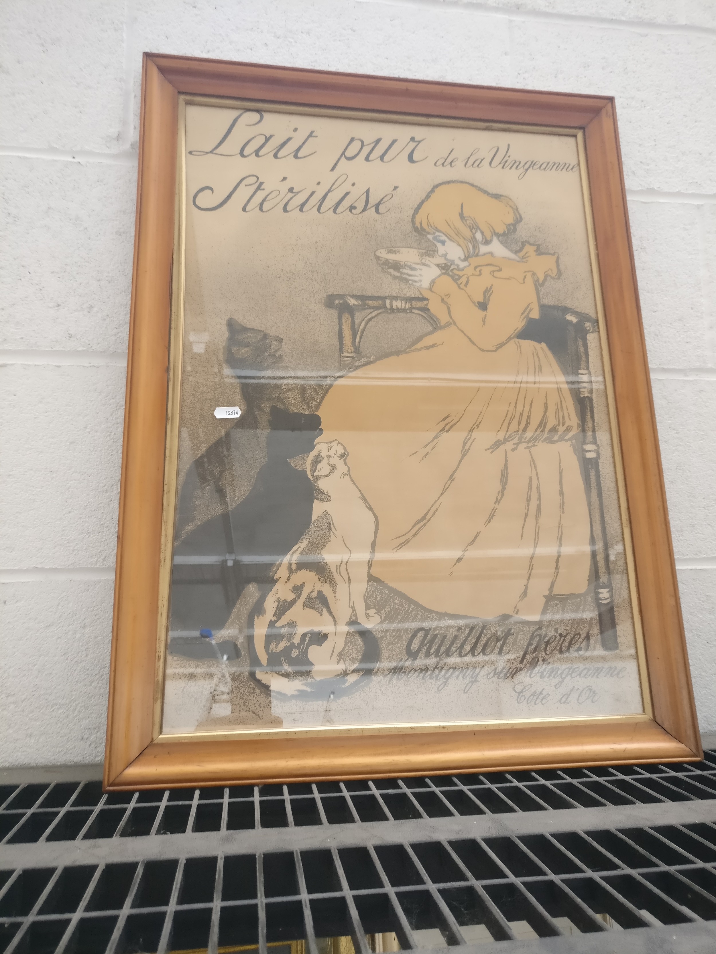 Decorative framed print