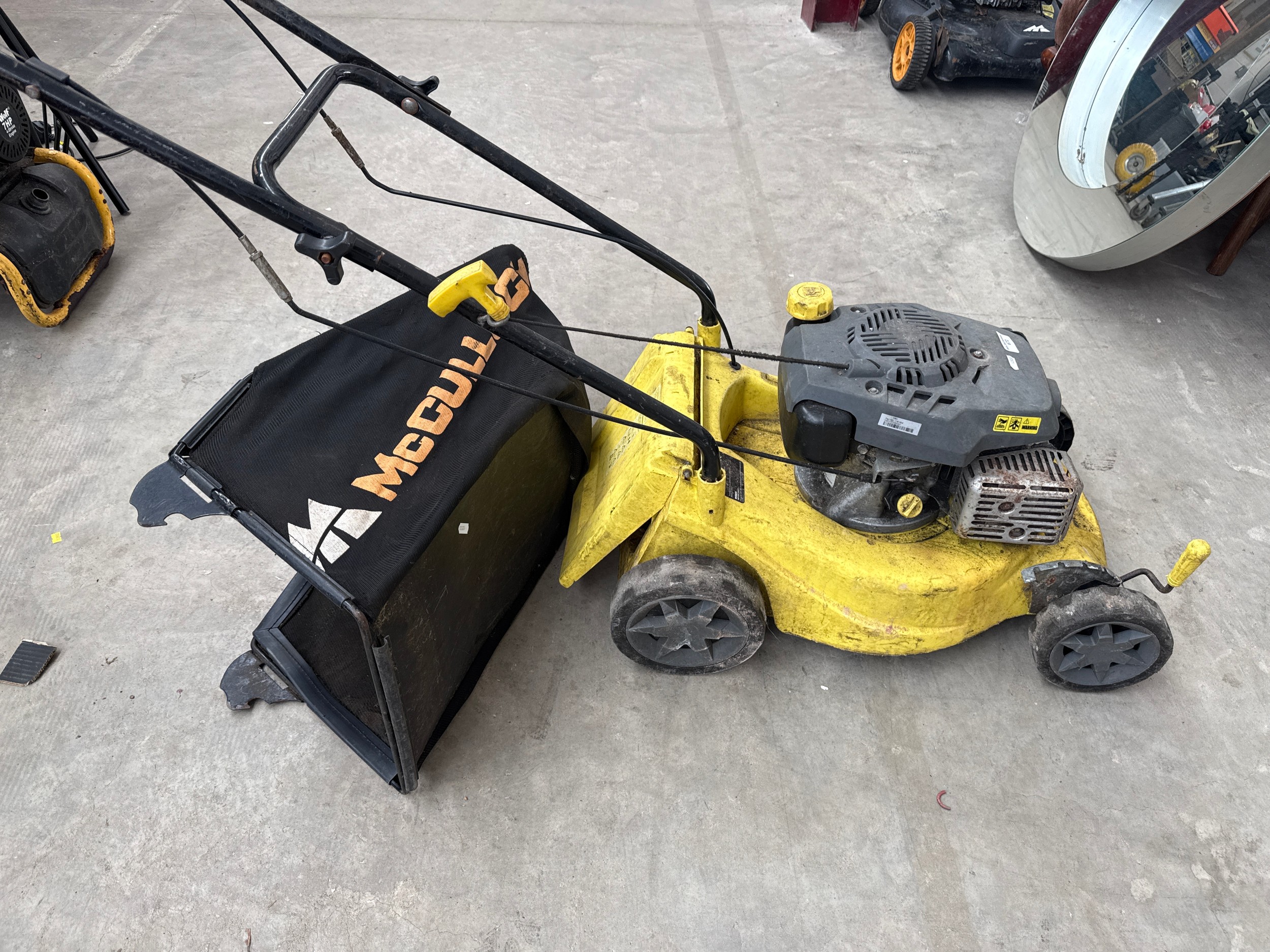 Challenge petrol lawnmower