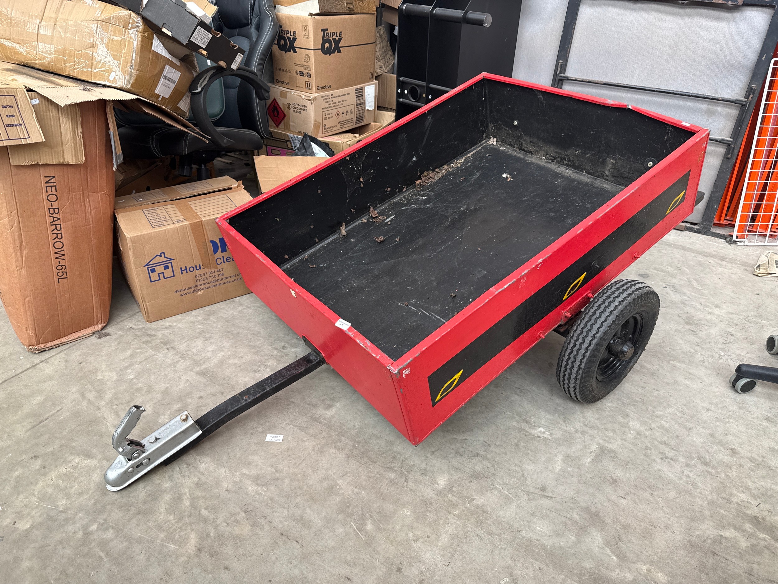 Metal 4ft x 3ft trailer