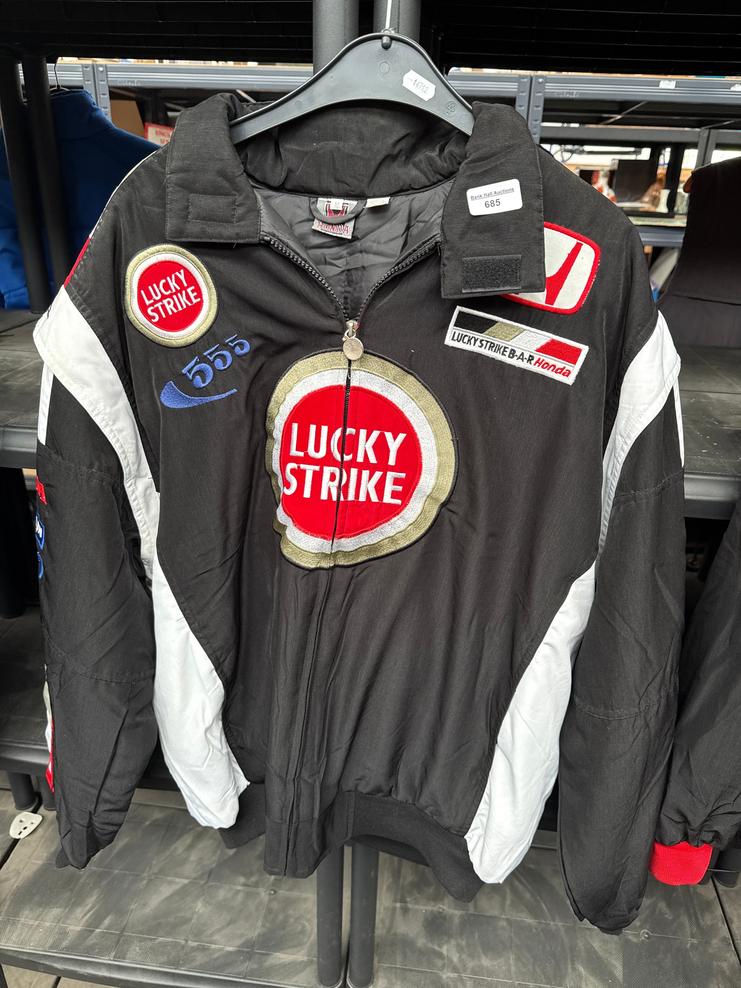 Honda Lucky Strike jacket size XL