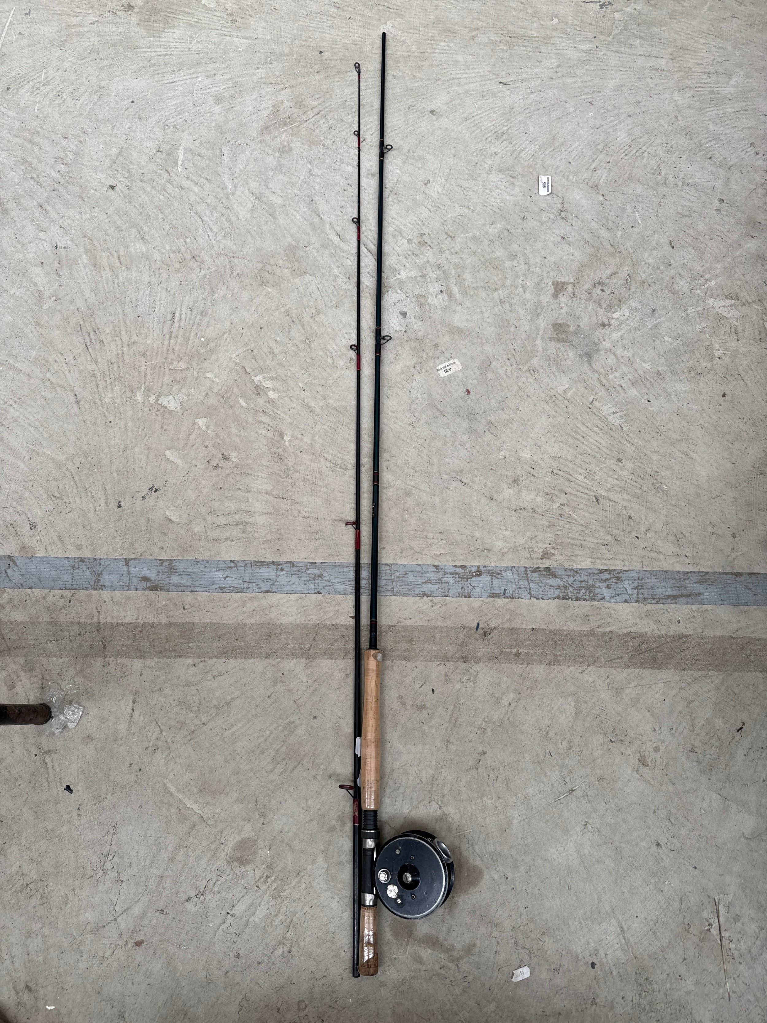 Shakespeare fly fishing rod with reel