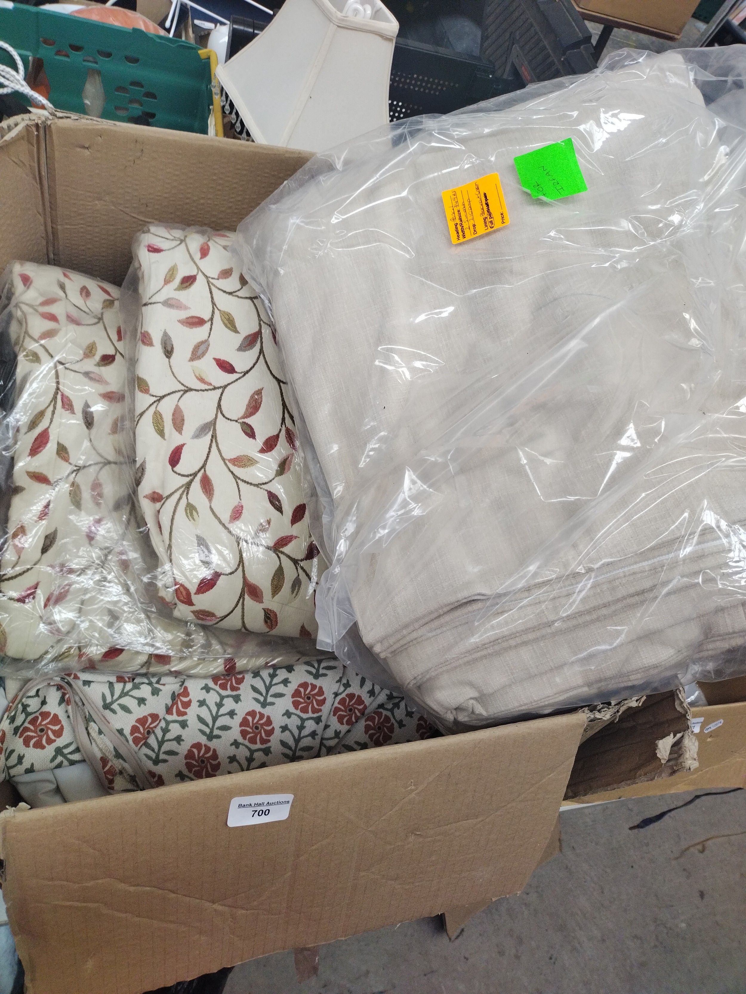 Box of new fabrics