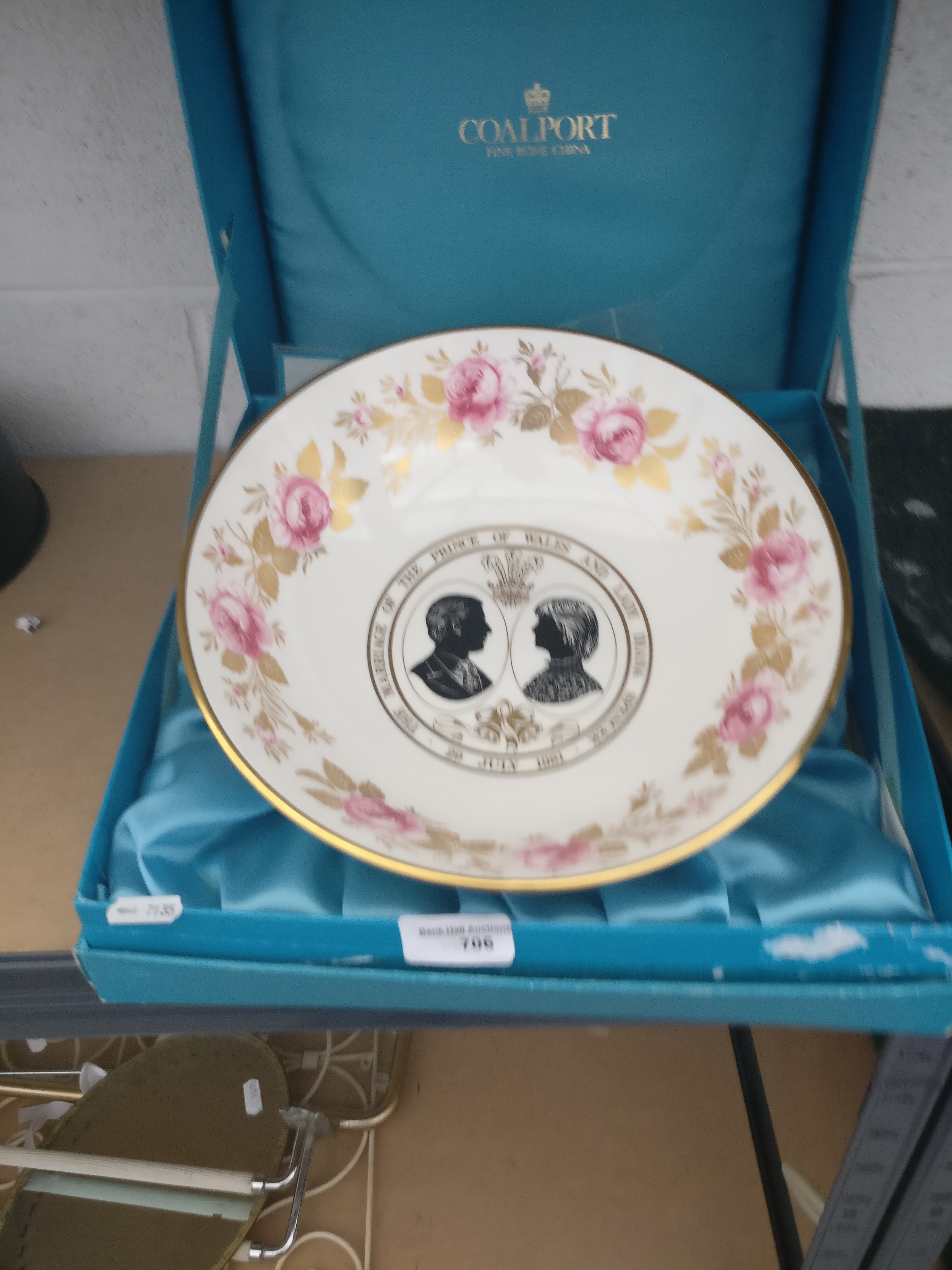 Coalport commemorative bowl