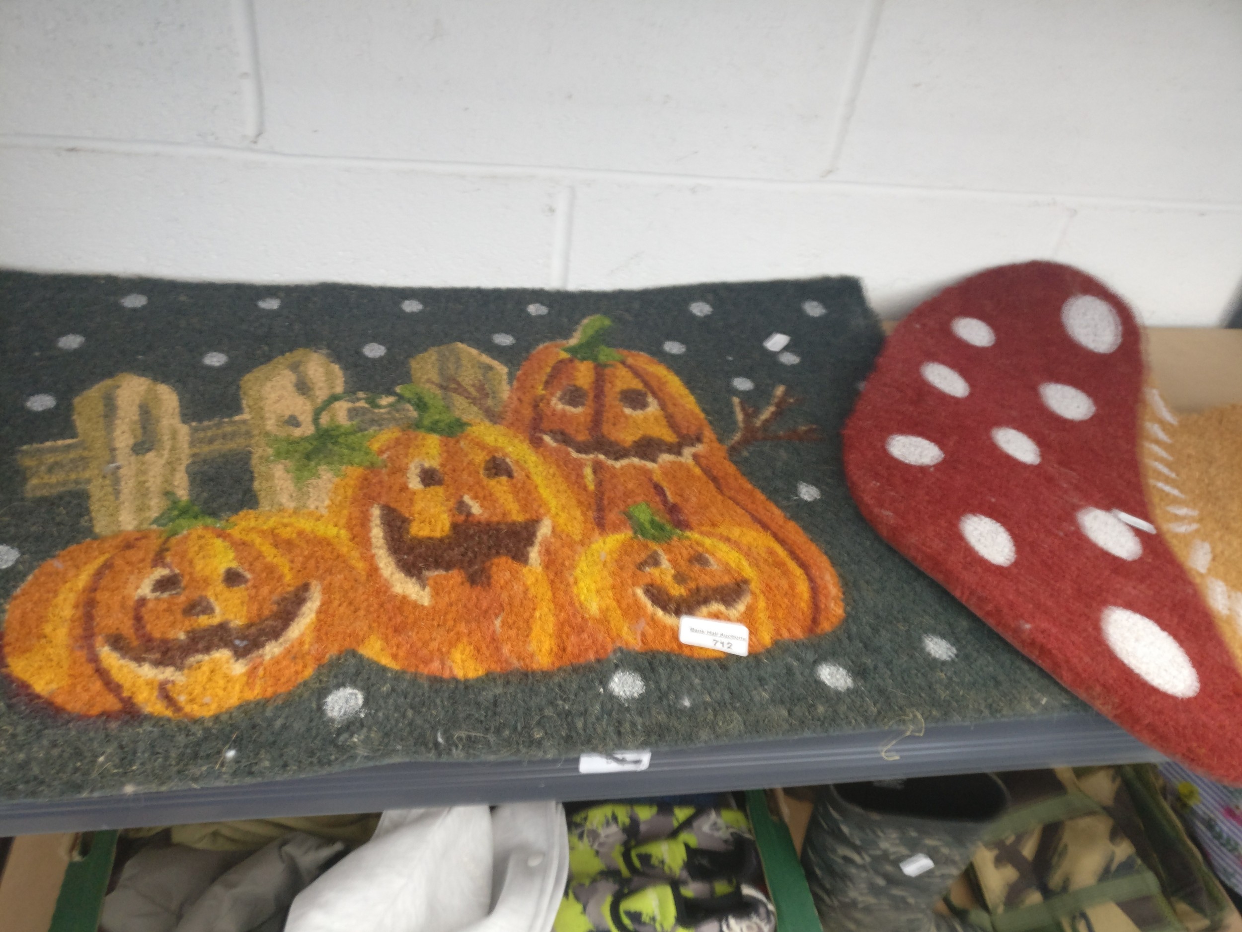 Two door mats