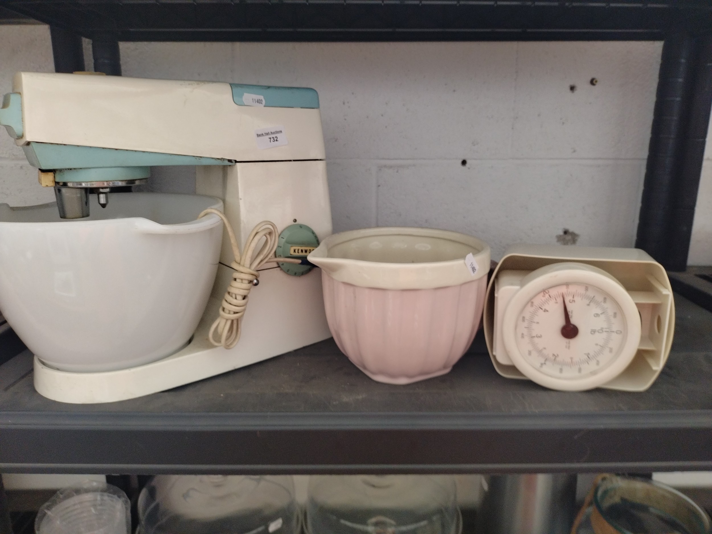 Kenwood Chef large jug and kitchen scales