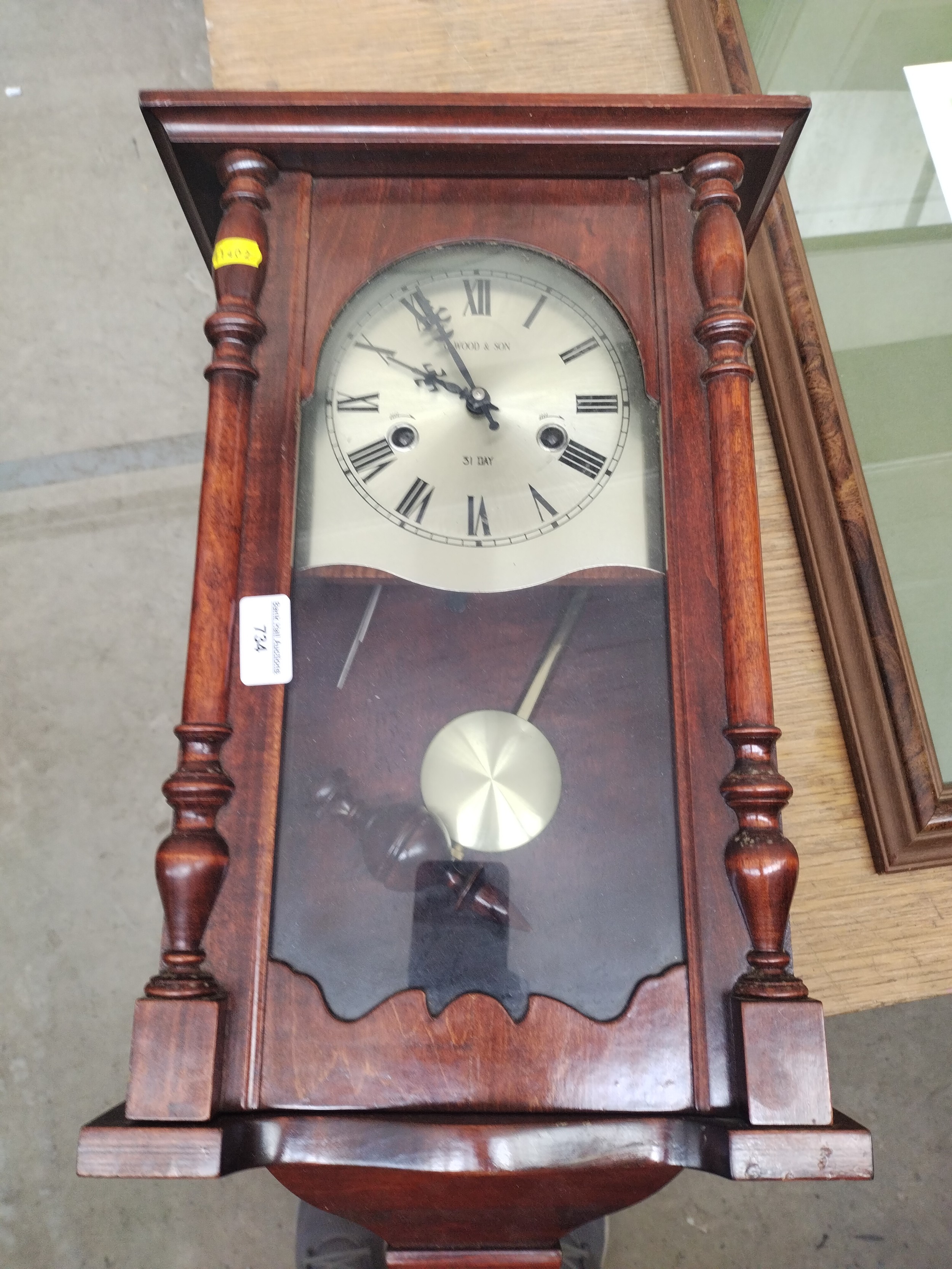 Old wall clock