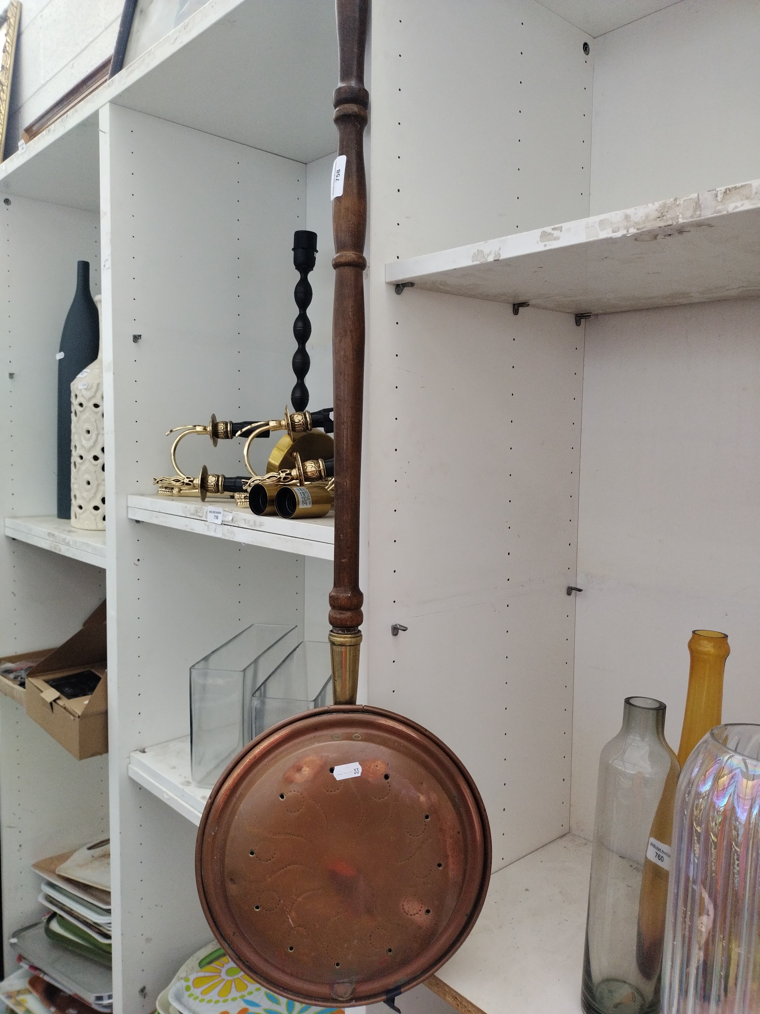 Copper bed pan