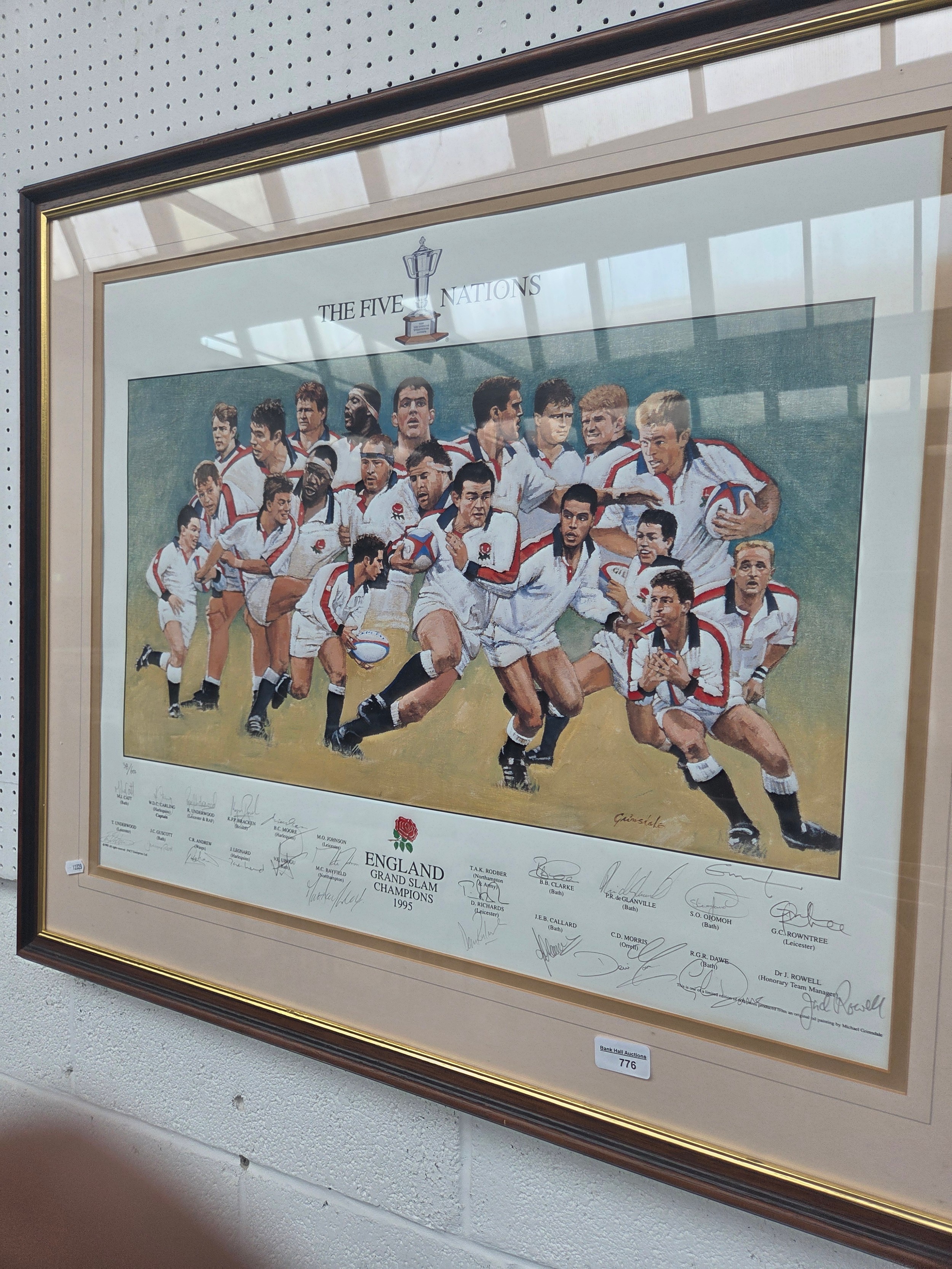 The Five Nations, Grand Slam Champions 1995 poster